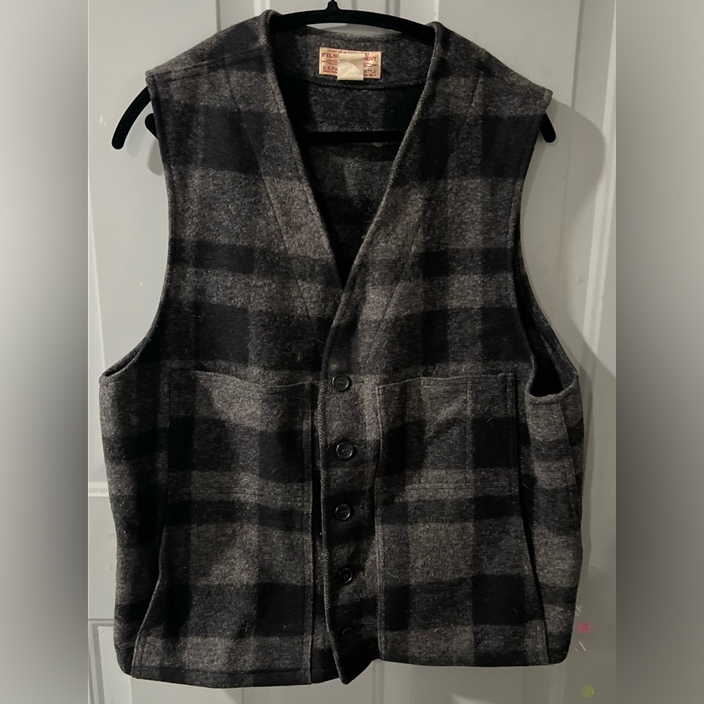 FILSON MACKINAW WOOL VEST